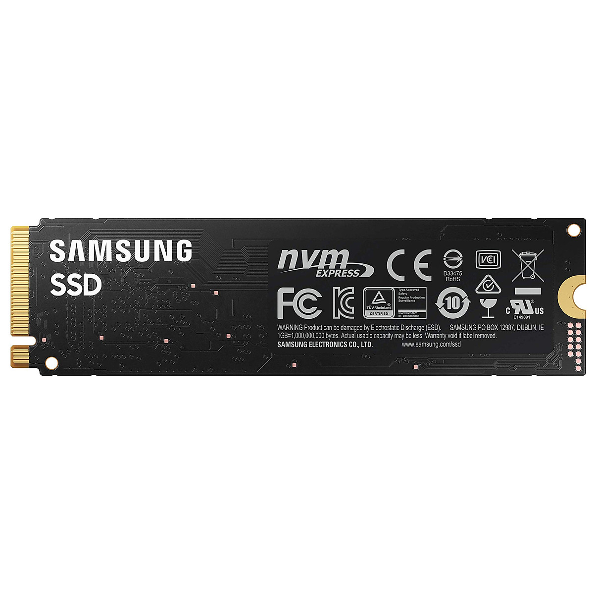 Ổ Cứng gắn trong SSD Samsung 980 PCIe NVMe V-NAND M.2 2280 500GB MZ-V8V500BW Hàng Nhập Khẩu