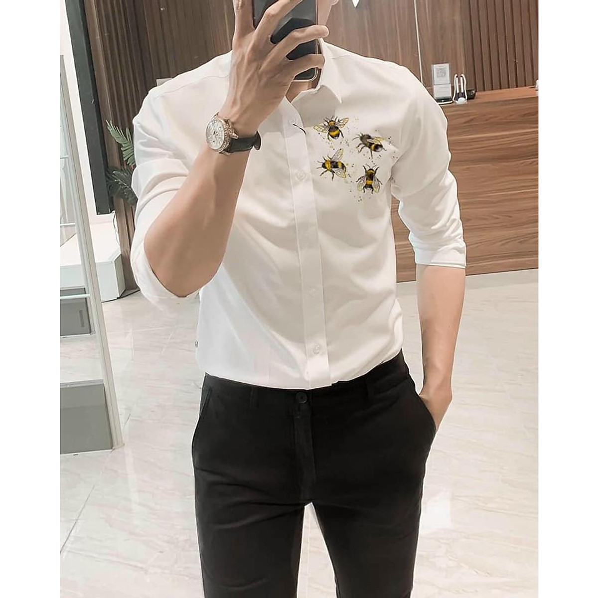 Áo Sơ Mi Nam Vải Lụa Không Cúc Sơ Mi Nam Dài Tay Cổ V Chuẩn Form Hàn Quốc Fredo Hazomicom Mua Sắm Trực Tuyến Số 1 Việt Nam #47 Áo Sơ Mi Nam Vải Lụa Không Cúc Sơ Mi Nam Dài Tay Cổ V Chuẩn Form Hàn Quốc Fredo Hazomicom Mua Sắm Trực Tuyến Số 1 Việt Nam