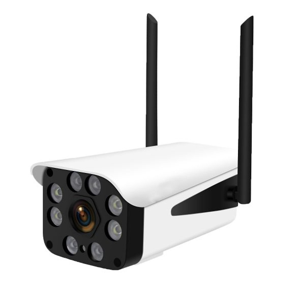 Mua Camera IP Wifi thân 8 led, chuẩn hình ảnh HD 1080P