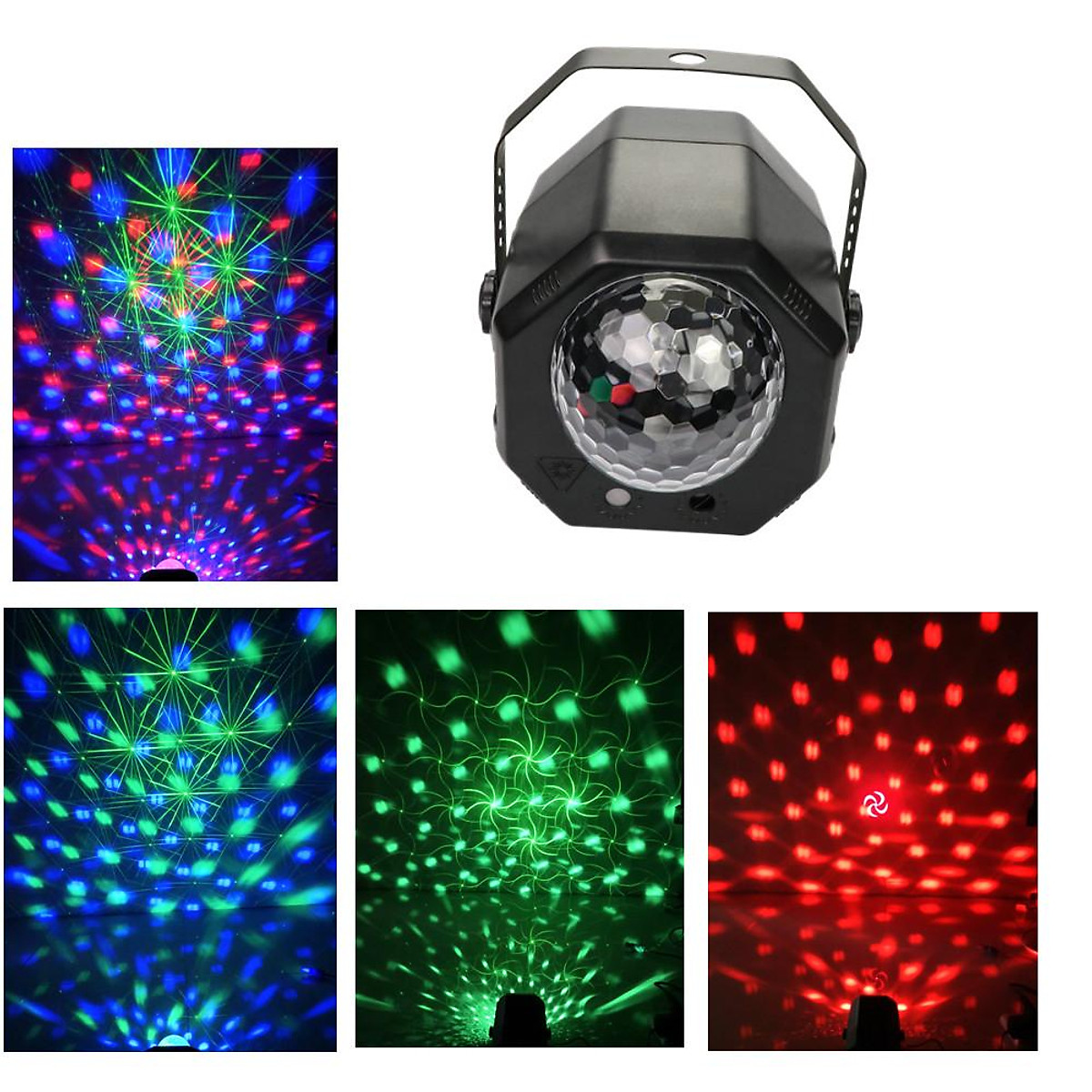 LED Stage Lights Magic Ball Laser Lamp DJ Lighting Equipment