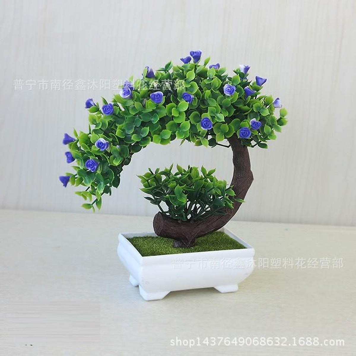Chậu Cây Bon Sai Dáng Uốn Cong Sang Trọng Trang Trí Bàn Làm Việc, Kệ Treo Chậu Cây Bon Sai Dáng Uốn Cong Sang Trọng Trang Trí Bàn Làm Việc, Kệ Treo