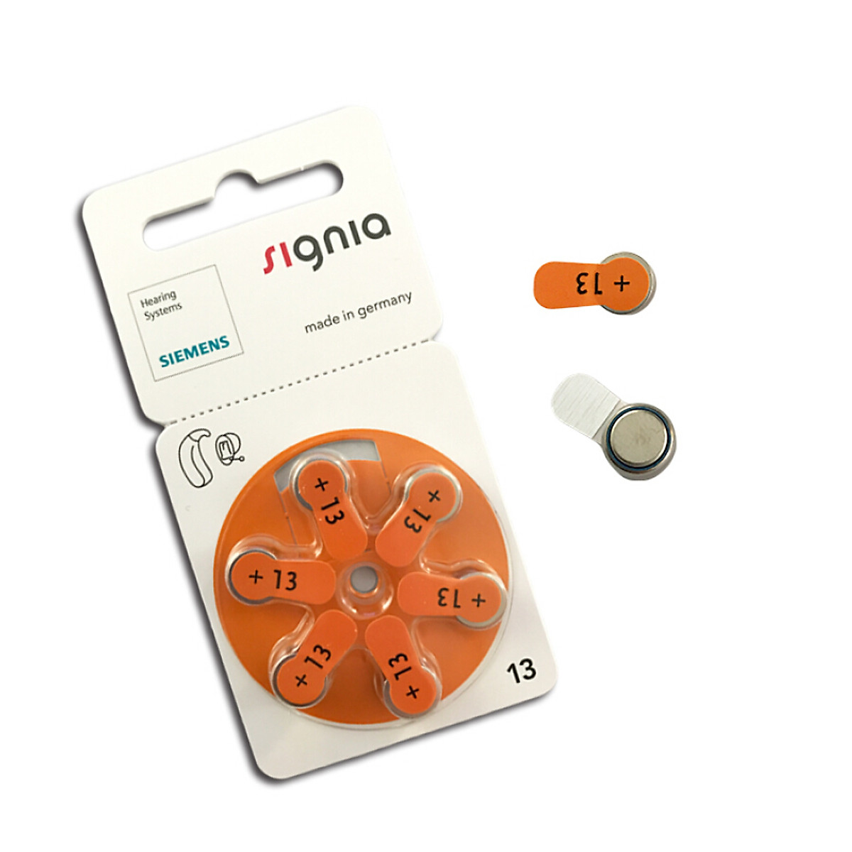 Siemens SIEMENS hearing aid battery S13 Tiki