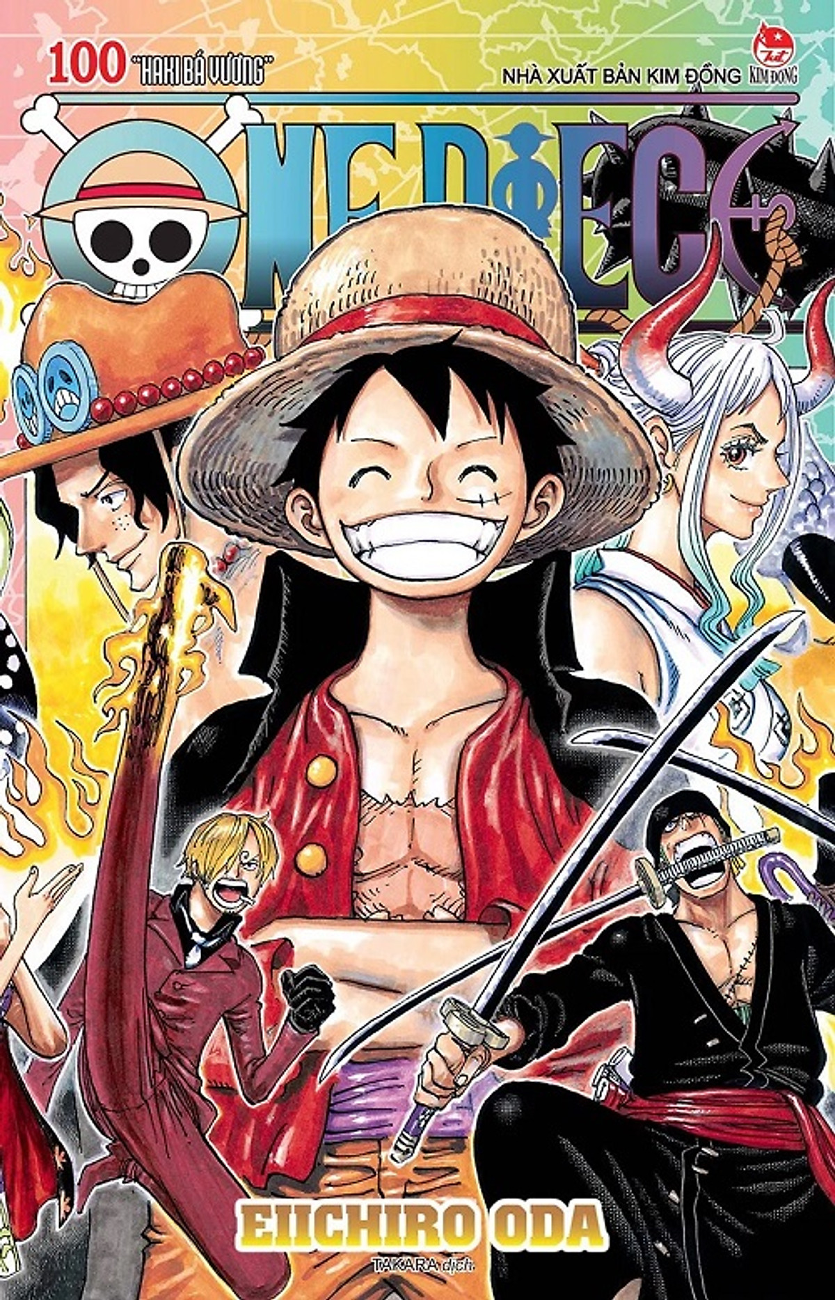 Xem hình ảnh về sách One Piece tập 100, được tái bản với nội dung đầy đủ và độc quyền. Bạn sẽ được chiêm ngưỡng bìa sách tuyệt đẹp và nhiều trang có hình ảnh chất lượng cao của những nhân vật đầy cá tính.