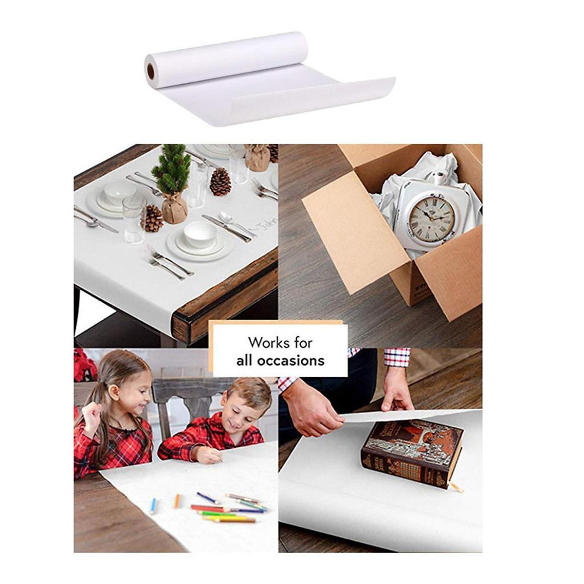 Drawing Paper Roll 92cm X 25m Sketch Roll Premium White Sketch Paper Roll