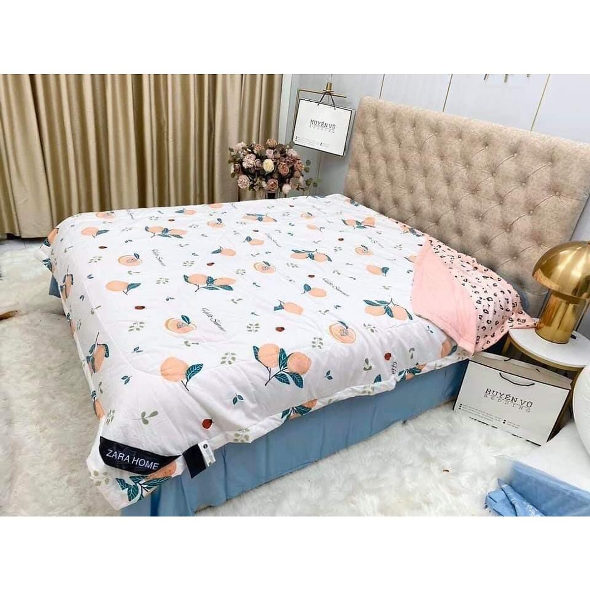 Mua Chăn Hè Thu Zara Home Cotton Đũi Siêu Mềm Mịn, Thoáng Mát Kích Thước  2M*2M2 (Ảnh Thật ) | Tiki
