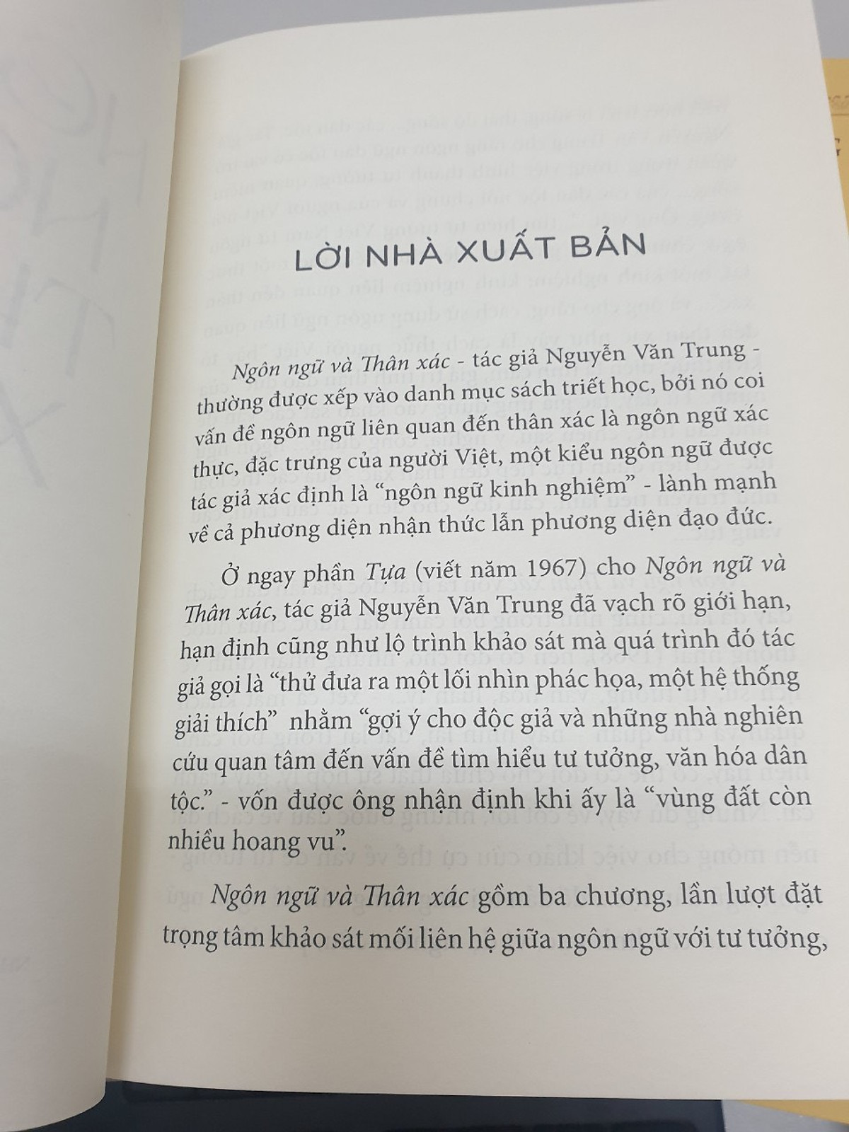 NGÔN NGỮ VÀ THÂN XÁC - CA TỤNG THÂN XÁC (trọn bộ 2 cuốn) - NGUYỄN VĂN TRUNG - NXB TỔNG HỢP TPHCM -