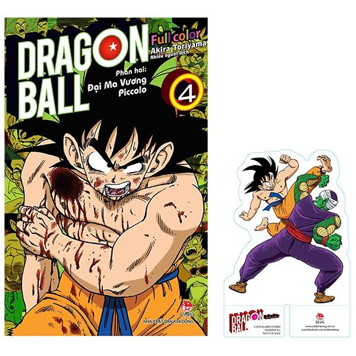 Mua Dragon Ball Full Color - Phần Hai: Đại Ma Vương Piccolo - Tập 4 - Tặng  Kèm Standee Pvc | Tiki
