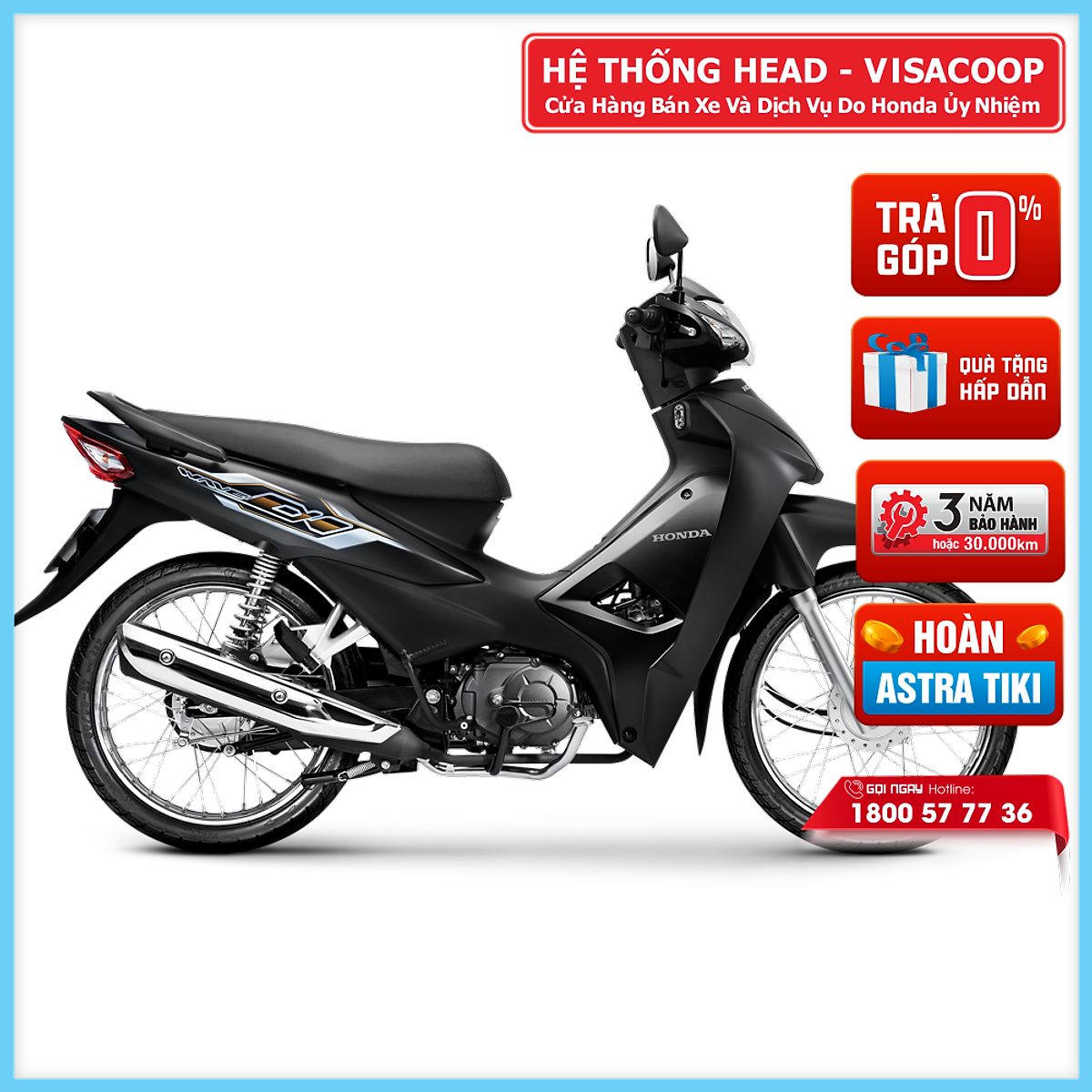 Bảng Giá Honda Wave Alpha Tháng 102022  Xe Máy Vĩnh Trường Tiền Giang