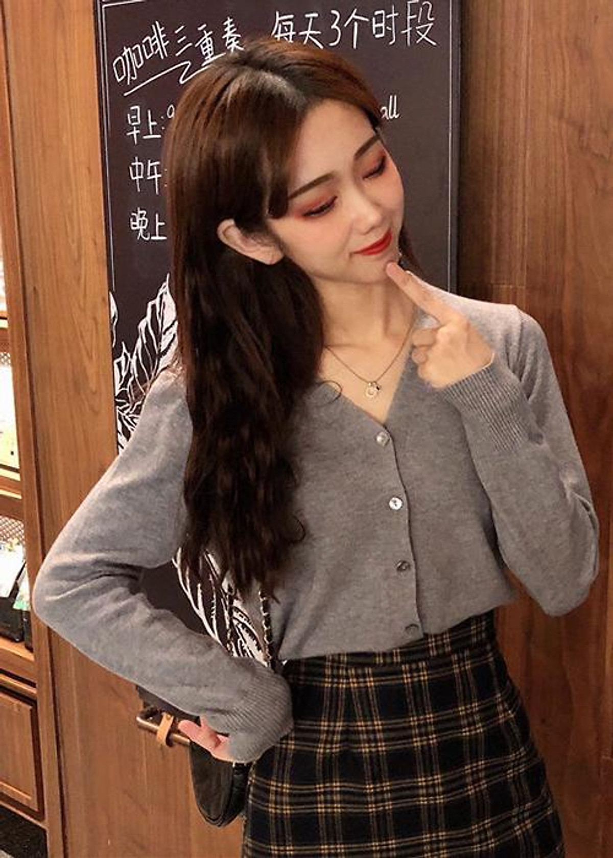 Áo khoác cardigan len nữ dáng lửng ArcticHunter, chất len mềm mịn, thời trang thương hiệu Áo Khoác Cardigan Len Nữ Dáng Lửng Arctichunter, Chất Len Mềm Mịn, Thời Trang Thương Hiệu