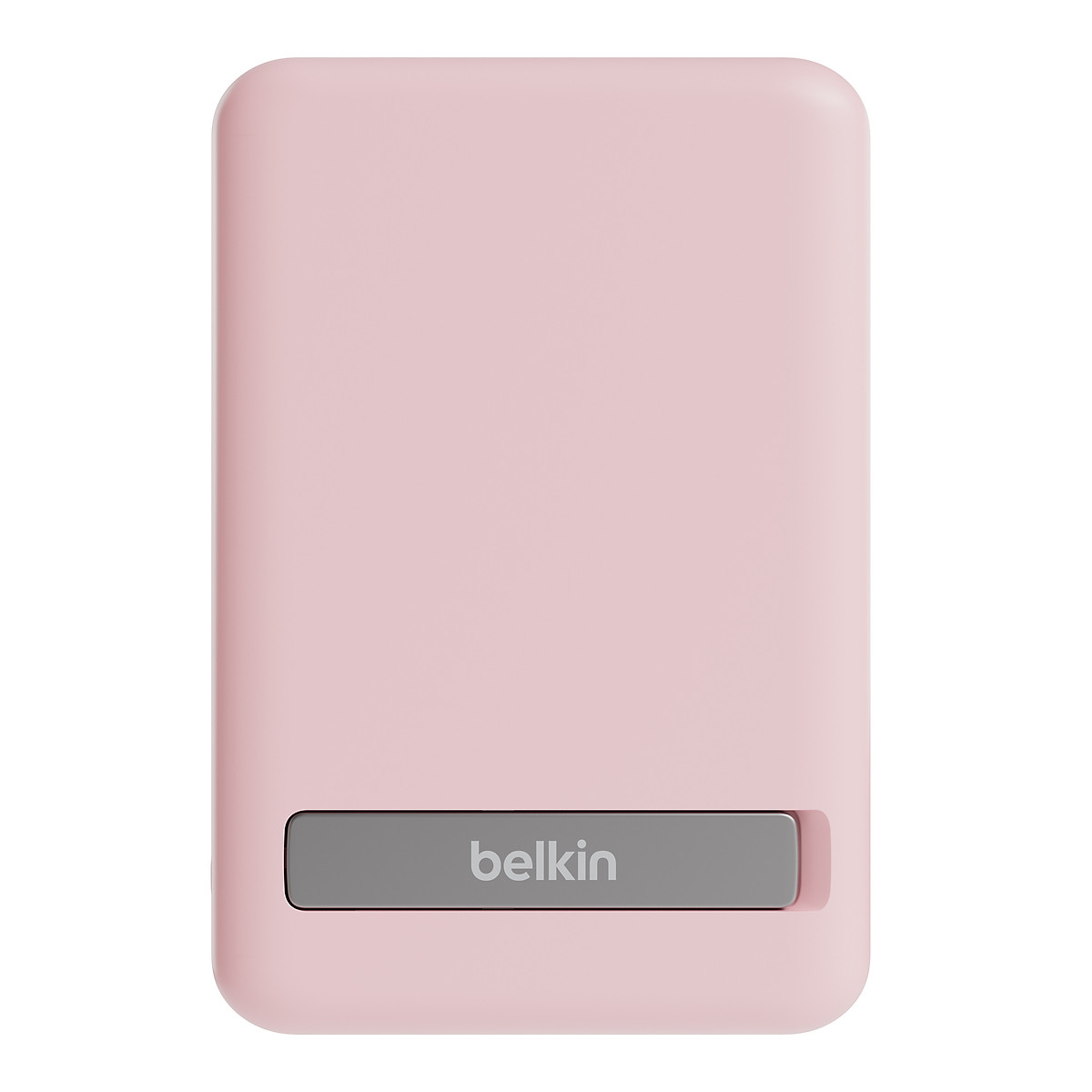 Pin sạc dự phòng không dây BOOSTCHARGE Belkin Magnetic 7.5W - 5.000mAh - có chân chống - cáp đi kèm C-C 1m - BPD004b - Hàng chính hãng