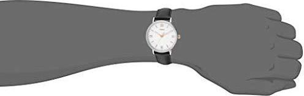 Mua Timex Men's TW2R80400 Southview 41mm Brown/Cream Leather Strap Watch -  Black/White/Rose Gold-Tone tại Global Ecom
