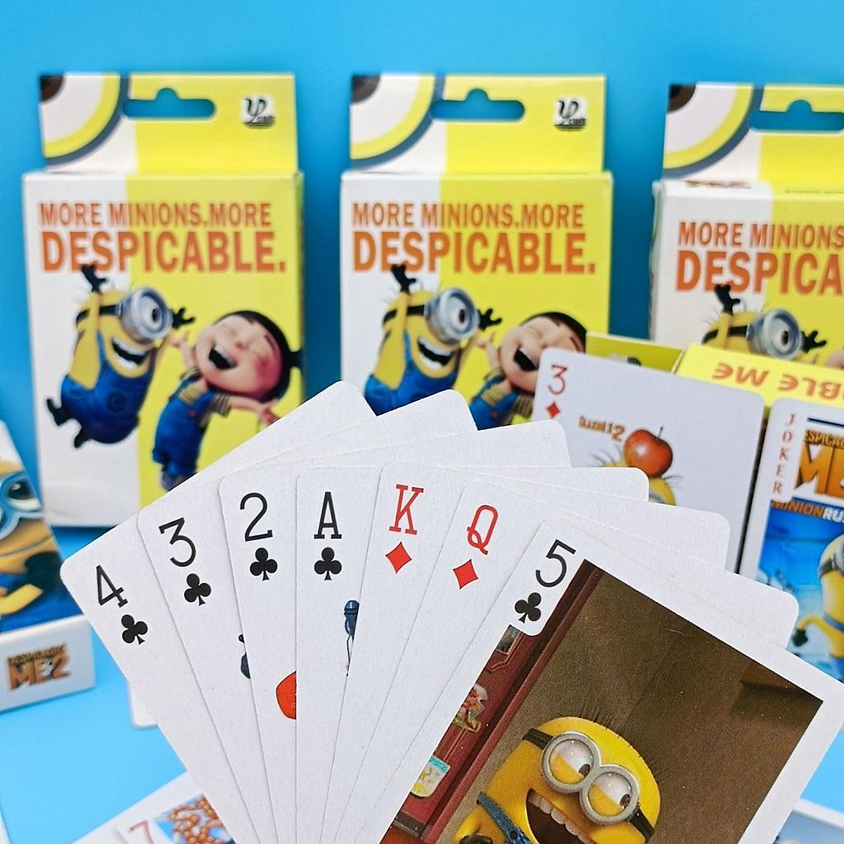 Mua Bộ bài tây MINIONS, bộ tú poker minions 54 lá in hình anime ...