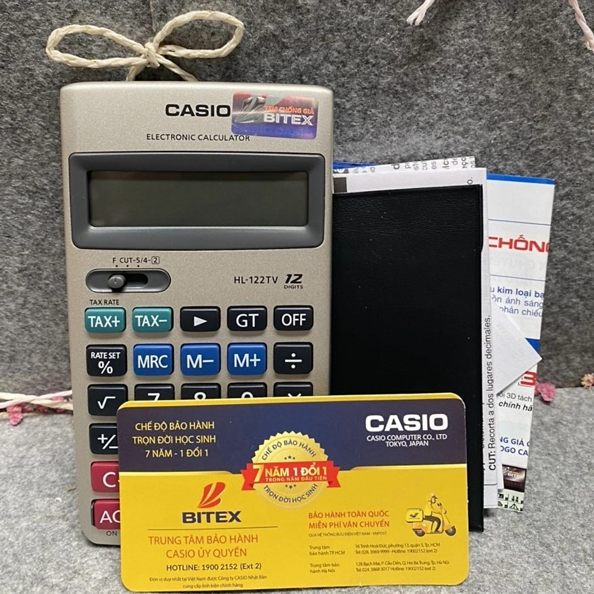 Hl 122tv Electronic Calculator Casio Casio Kalkulator Calculator