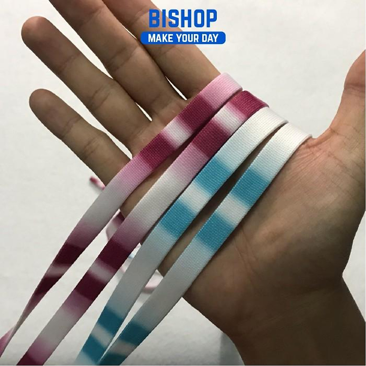 Dây Giày MCQ Bản To Dài 1m4 Nhiều Phối Màu Bishop