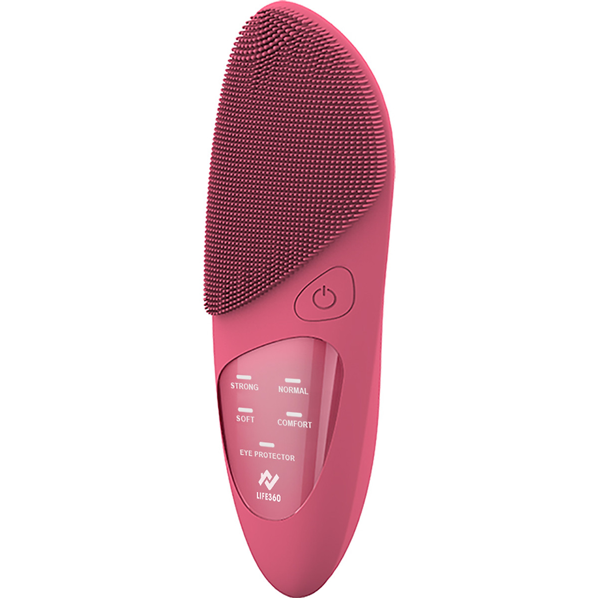 Máy Rửa Mặt Silicone Siêu Mềm Life360 LE-MRM22 với 5 Chế Độ Rửa Mặt Sạch Sâu, Massage và Chườm nóng vùng mắt