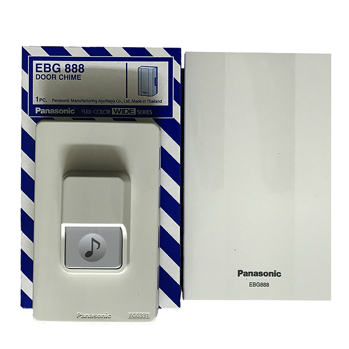 Bộ Chuông cửa Panasonic - Chuông báo điện EBG888 + Nút ấn