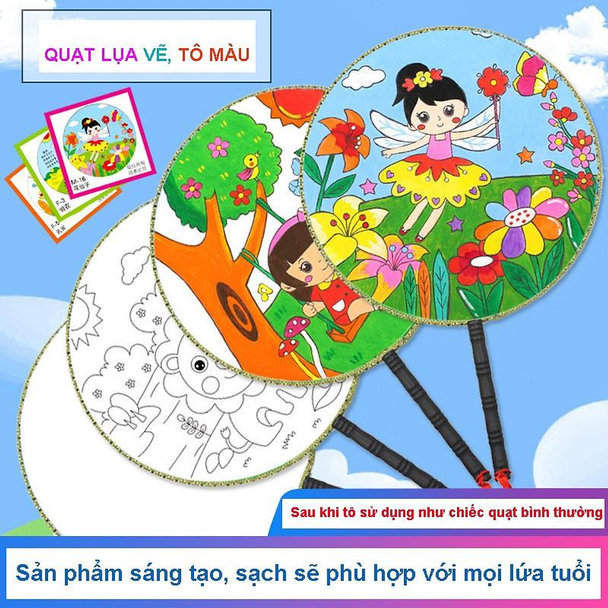 Tô màu Quả Vải Vui Vẻ  Trang Tô Màu Cho Bé