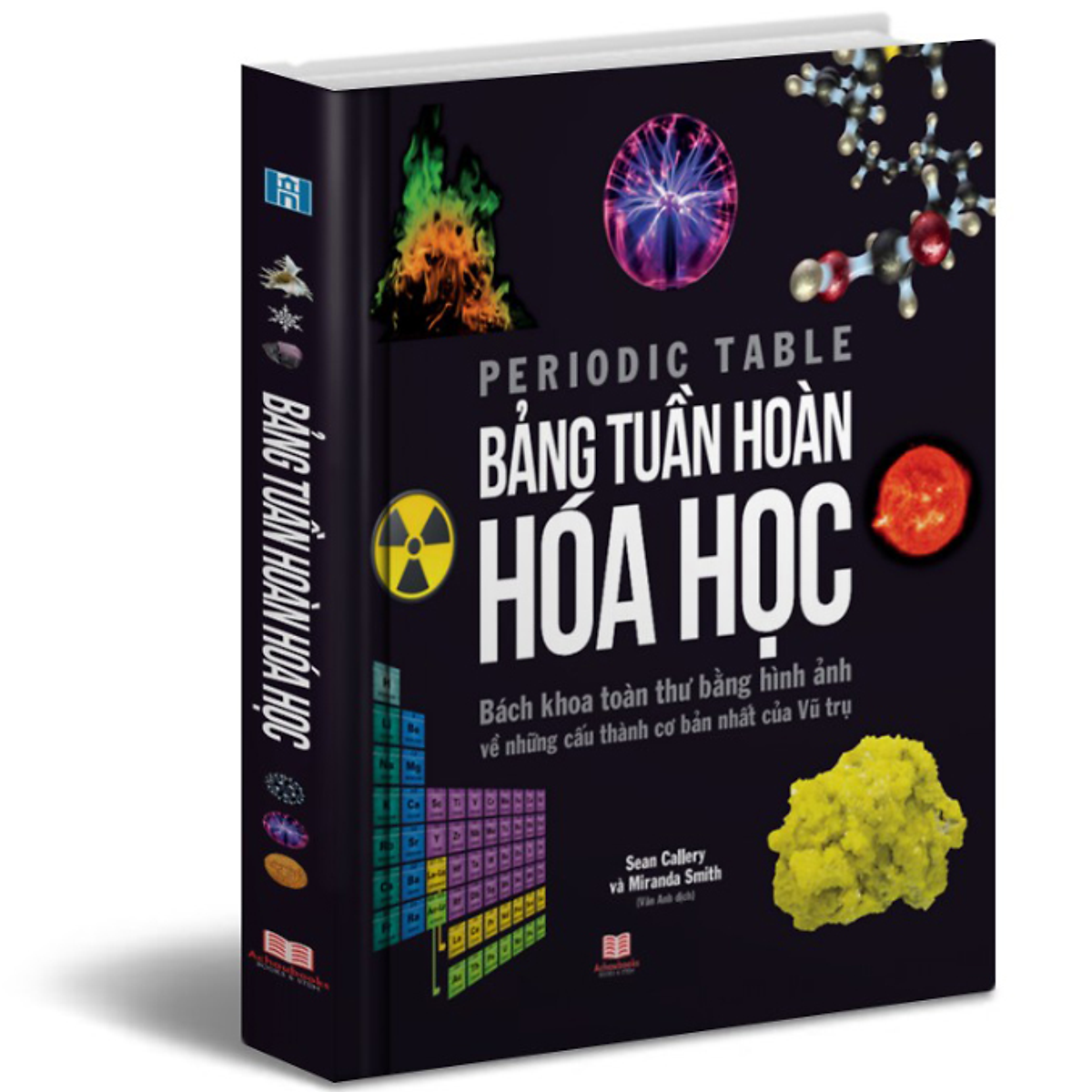 Sách bảng tuần hoàn hoá học the periodic table - bìa cứng, in màu