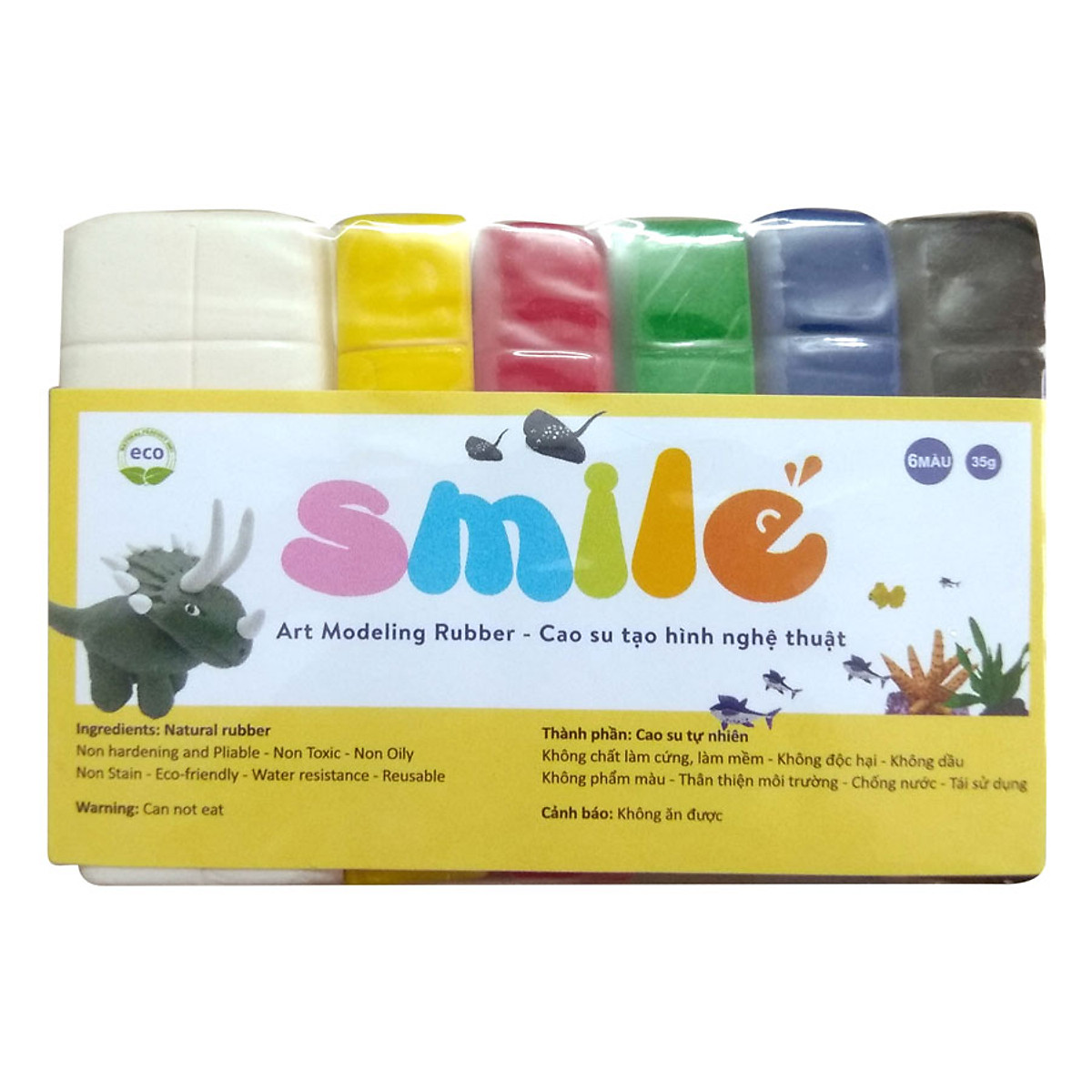 Tạo Hình Thế Giới - Vật Nuôi Trang Trại 2 (Kèm 1 Bộ Đất Nặn 6 Màu Smile)