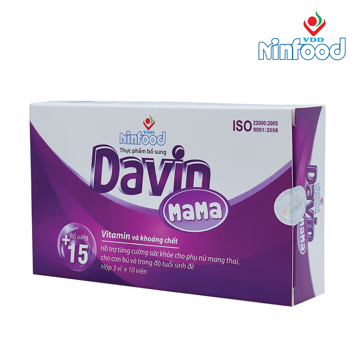 Davin Mama- Bổ sung sắt và acid folic cho phụ nữ có thai- Viện dinh dưỡng Quốc gia- Ninfood
