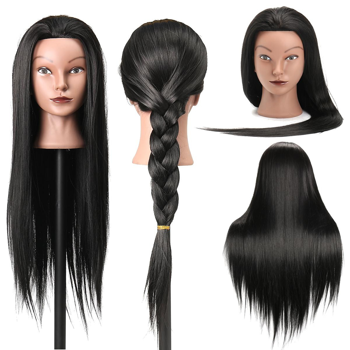 Mua Real Hair Salon Hairdressing Mannequin Training Practice Model Head Mua Real Hair Salon Hairdressing Mannequin Training Practice Model Head