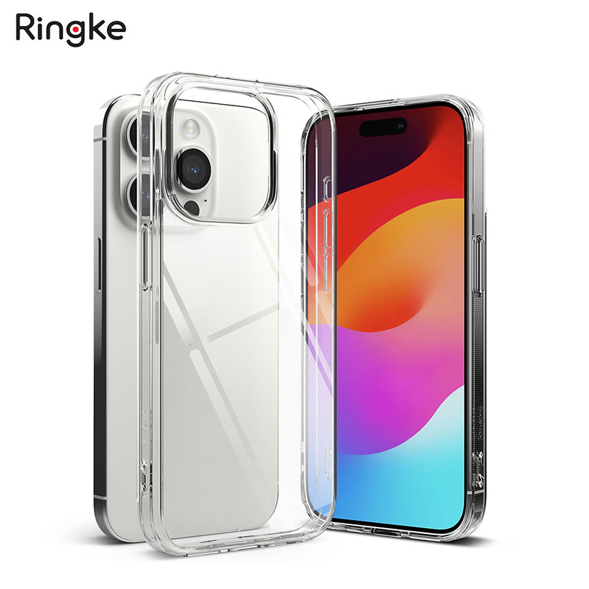 Ốp lưng dành cho iPhone 15 Pro Max/15 Pro/15 Plus/15 RINGKE Fusion - Hàng Chính Hãng