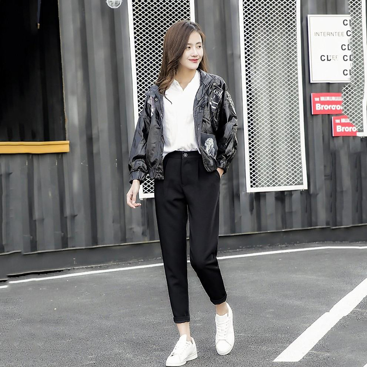 Quần Tây Công Sở Nữ Dáng Baggy ,Quần Tây Học Sinh Phom Chuẩn Vải Đẹp