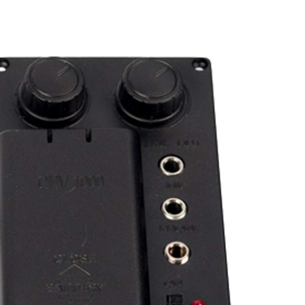 Violin Fiddle Silent EQ Pickup System with Piezo Set for Electric Violin