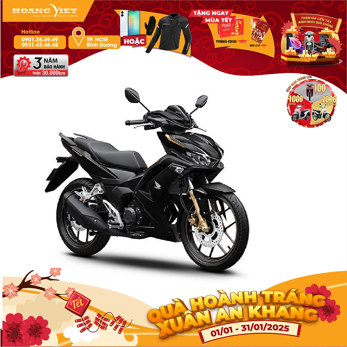 Xe Máy Honda WINNER X 2024 - Phiên Bản Đặc Biệt