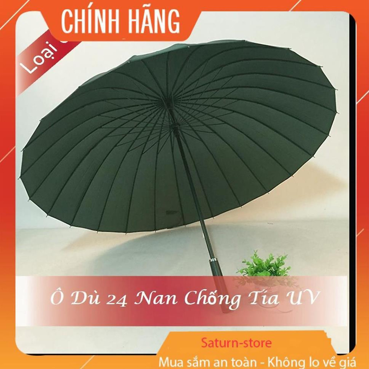 Ô Dù Siêu To 24 Nan Kiểu Dáng Đẹp Vải Chống Thấm Nước Chống Tia UV Ô Dù Siêu To 24 Nan Kiểu Dáng Đẹp Vải Chống Thấm Nước Chống Tia Uv