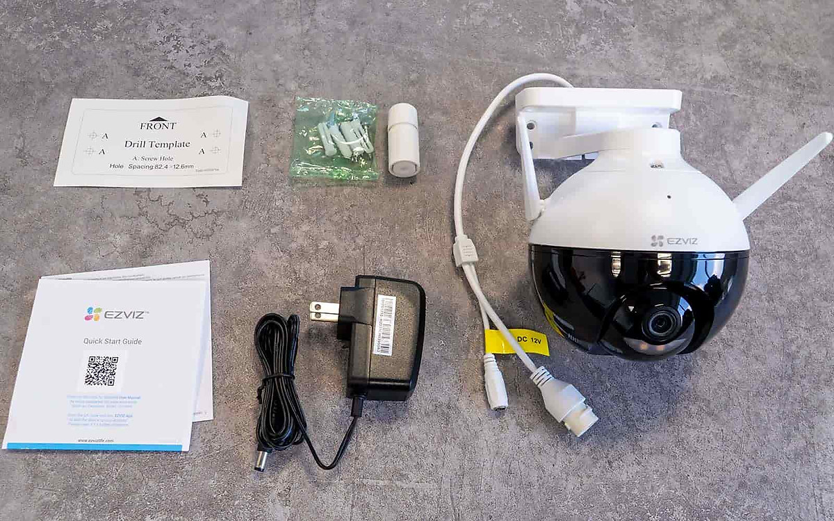 Camera Wifi Ezviz C8W 4MP 2K, Đàm Thoại 2 Chiều, Màu Ban Đêm - Hàng chính hãng