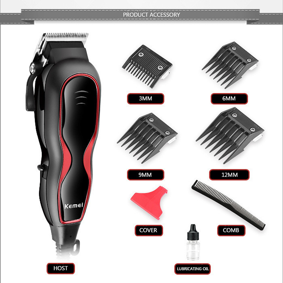 Mua Kemei Professional Hair Clipper Electric Hair Trimmer Powerful Hair Shaving Machine Beard Trimmer Mua Kemei Professional Hair Clipper Electric Hair Trimmer Powerful Hair Shaving Machine Beard Trimmer