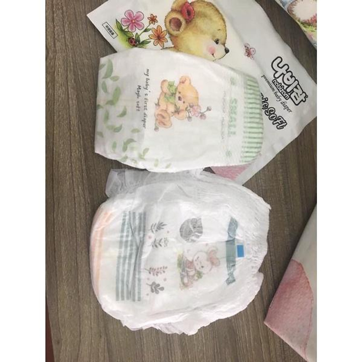 Combo 4 bịch Tã Bỉm Nabizam Magic Sofl dán/quần Nội địa Hàn cao cấp mềm ma thuật đủ size