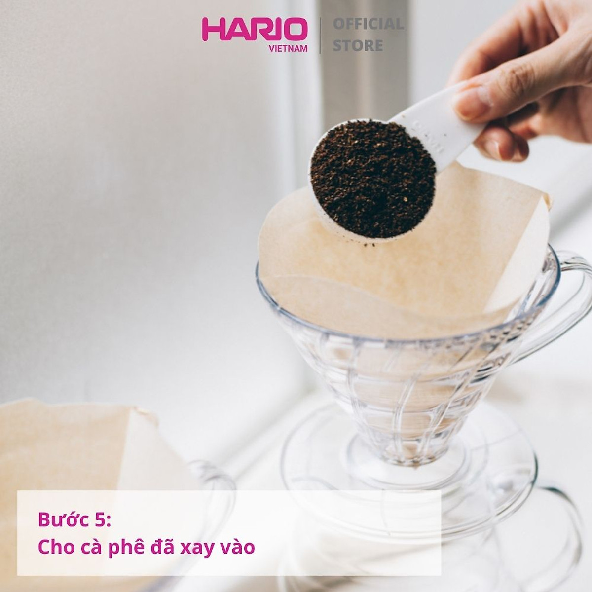 Giấy lọc cà phê Hario 100 cái (V60-VCF-02-100M)