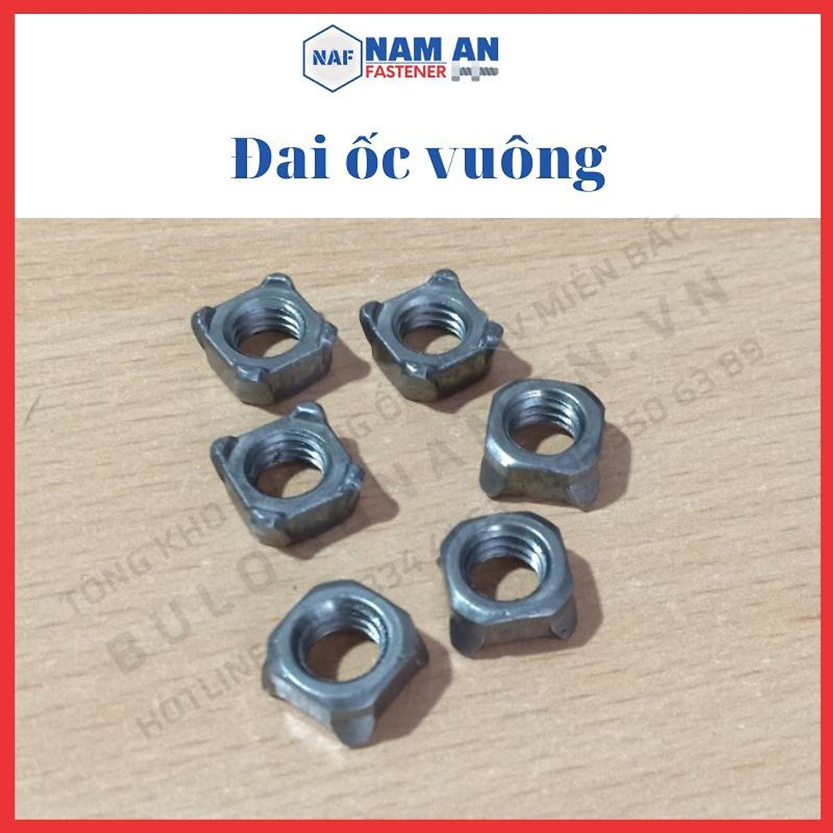 300 con Đai ốc vuông hàn M6, M8, Ê cu vuông hàn, đai ốc M6, M8 Hàng Đen ...