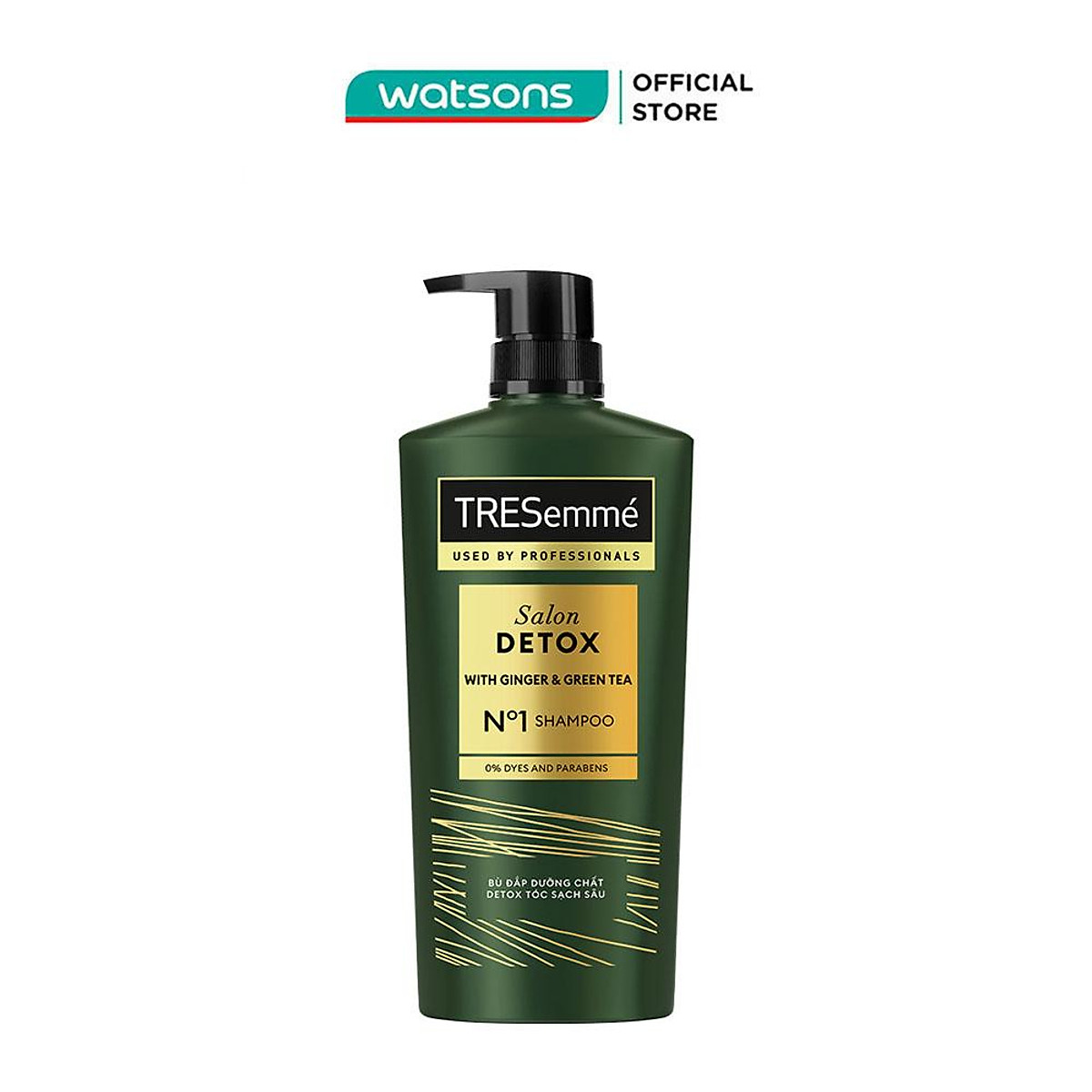 Dầu Gội Tresemmé Salon Detox Sạch Sâu 850g