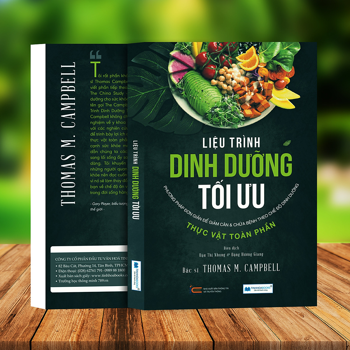 Combo 2 Cuốn Sách Về Dinh Dưỡng Hay Nhất: Toàn Cảnh Dinh Dưỡng Thức Tỉnh Và Hành Động + Liệu Trình Dinh Dưỡng Tối Ưu