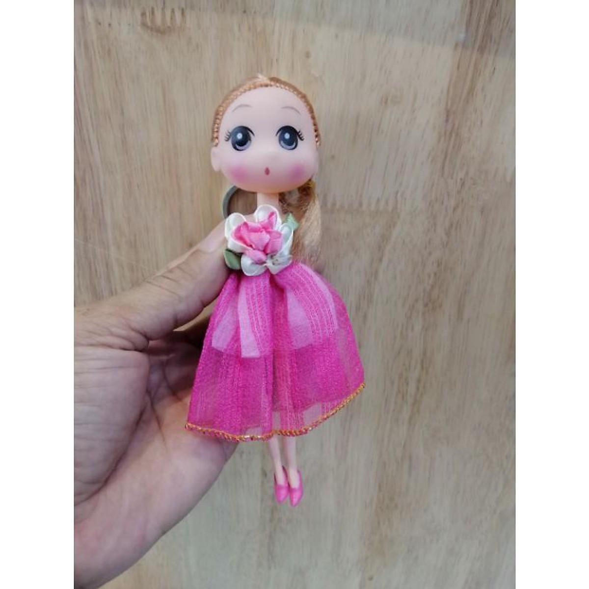 Búp Bê Hộp 6 Bê Chibi 16cm Mắt Đá Giống Thật Hàng Cao Cấp Búp Bê