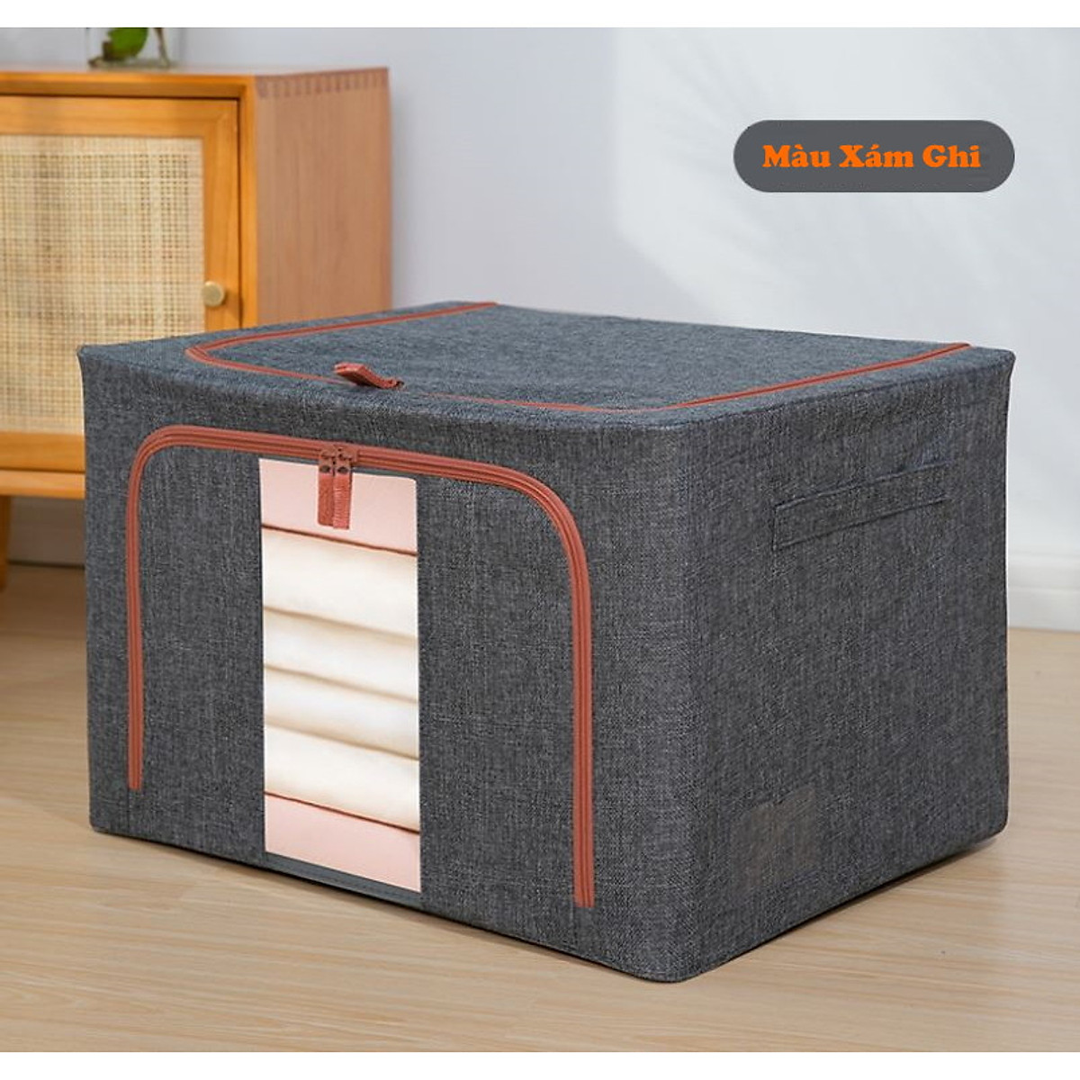 Túi Chăn Màn Khung Sắt Nhật Bản, Túi Đựng Chăn Mền Quần Áo Cao Cấp Chính Hãng – Hàng Xuất Khẩu