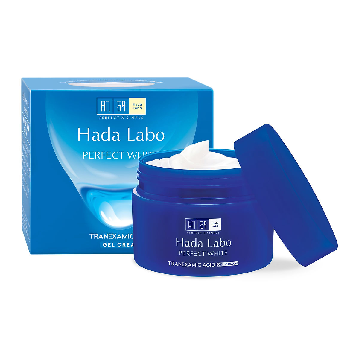 Kem dưỡng trắng dạng gel Hada Labo Perfect White Tranexamic Acid Cream 50g
