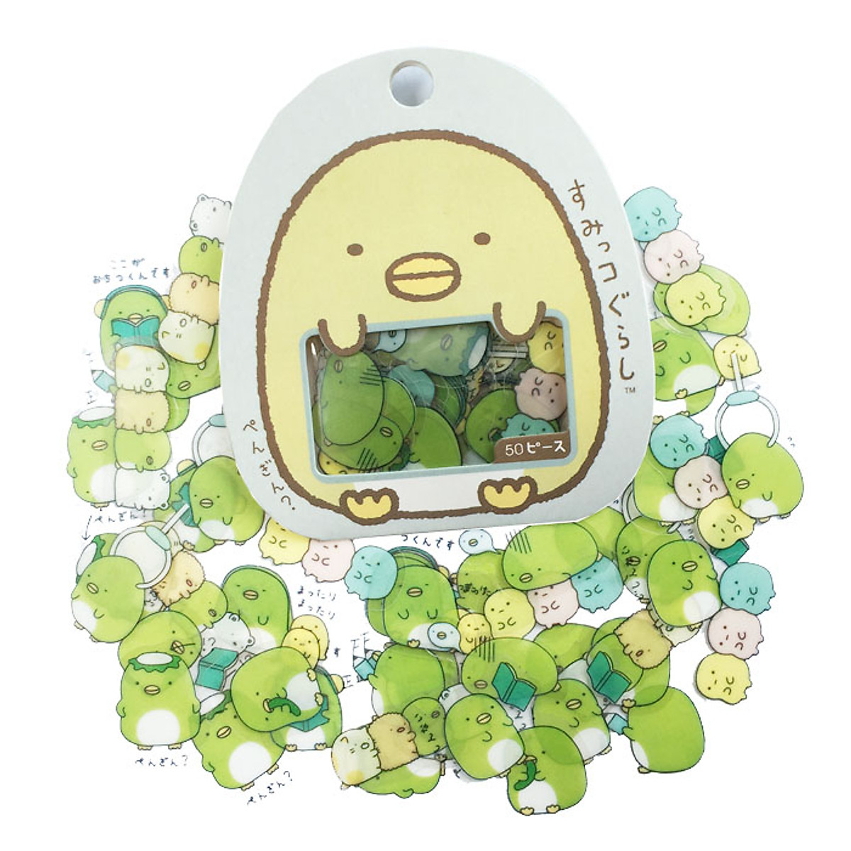 Mua 50 Miếng Sticker Trang Trí Kawaii ( Tặng Kèm Giấy Note Molang) Tại Van  Phong Pham Nbk | Tiki
