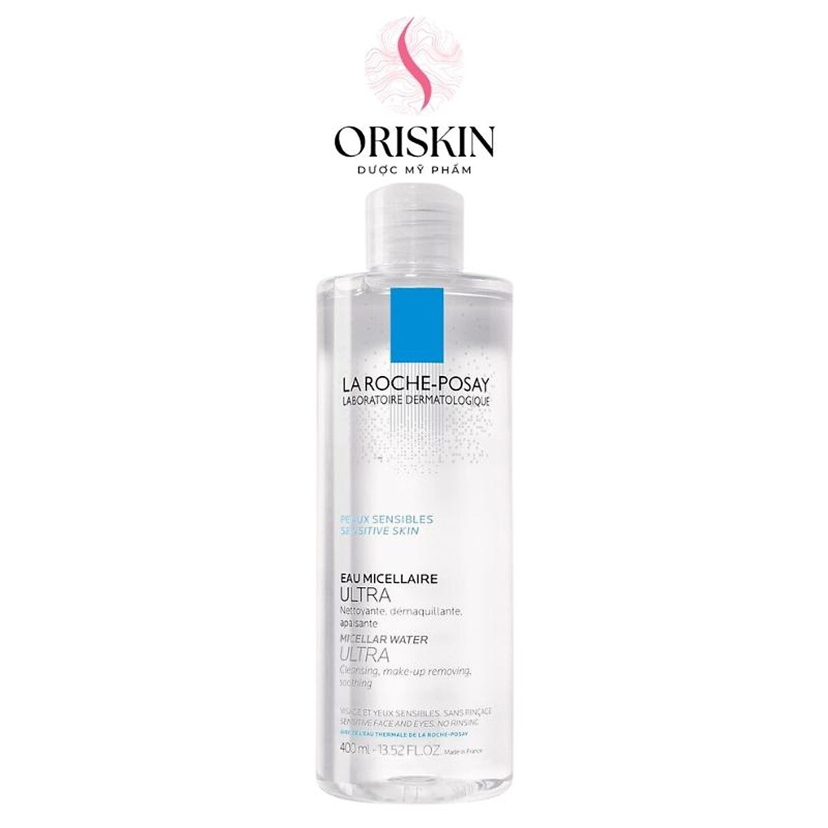 Nước Tẩy Trang Làm Sạch Sâu Cho Da Nhạy Cảm La Roche-Posay Micellar Water Ultra Sensitive Skin 400ml