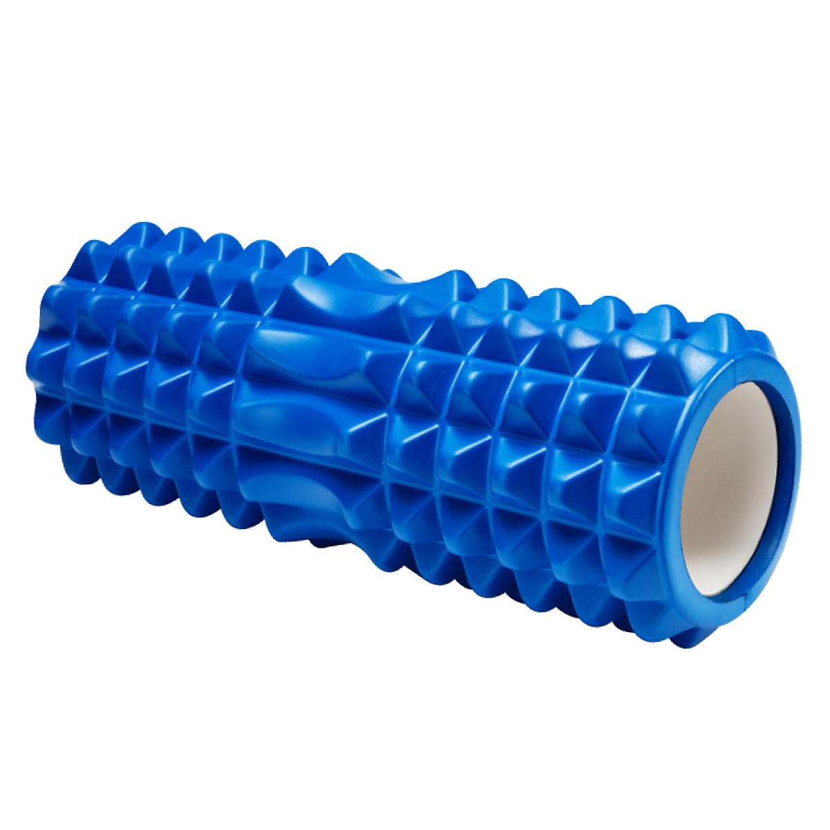 Combo Thảm Tập Yoga 6mm,Con Lăn Massage Ống Lăn Dãn Cơ Foam Roller BLUE- Bóng tập yoga size 65cm Tập Gym, Yoga, Thể Hình (hàng nhập khẩu)