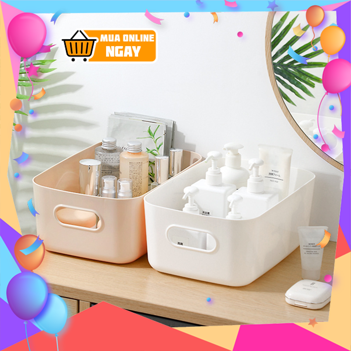 GDSG88] Hộp lưu trữ để bàn đa chức năng đựng văn phòng phẩm mỹ ...