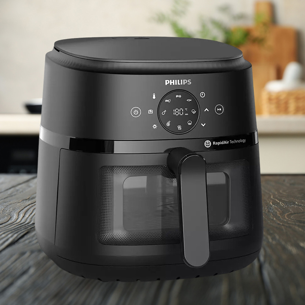 Nồi chiên không dầu Philips 6.2 lít NA230/00 - Hàng chính hãng