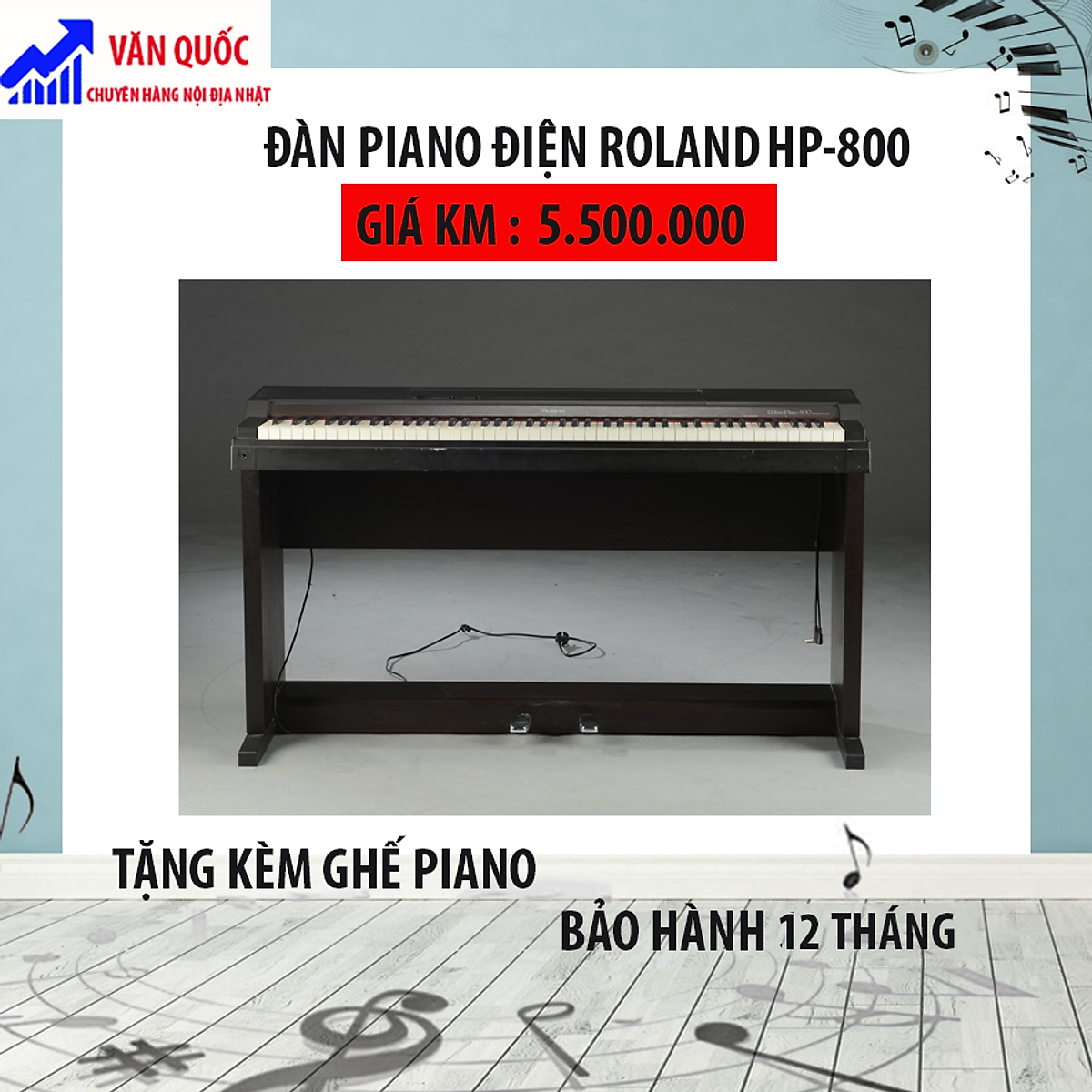 Mua ĐÀN PIANO ĐIỆN ROLAND HP 800