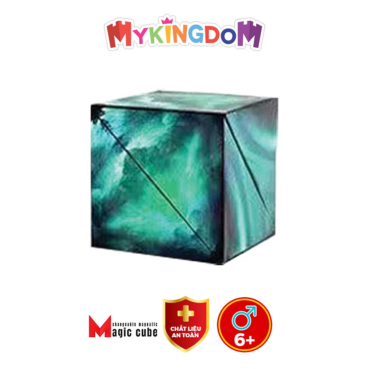 Đồ Chơi MAGIC CUBE Khối Lập Phương Ma Thuật Màu Xanh Lá MC01/GRE