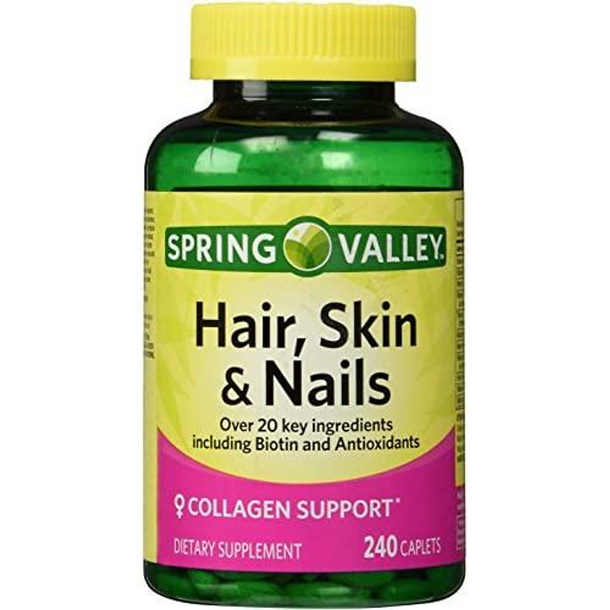 Mua Thực Phẩm Chức Năng Spring Valley Bổ Sung Biotin-Collagen-Gelatin Hỗ Trợ Tóc, Da Và Móng Spring Valley - Hair, Skin & Nails, Biotin-Collagen-Gelatin - 240 Viên Mua Thực Phẩm Chức Năng Spring Valley Bổ Sung Biotin-Collagen-Gelatin Hỗ Trợ Tóc, Da Và Móng Spring Valley - Hair, Skin & Nails, Biotin-Collagen-Gelatin - 240 Viên