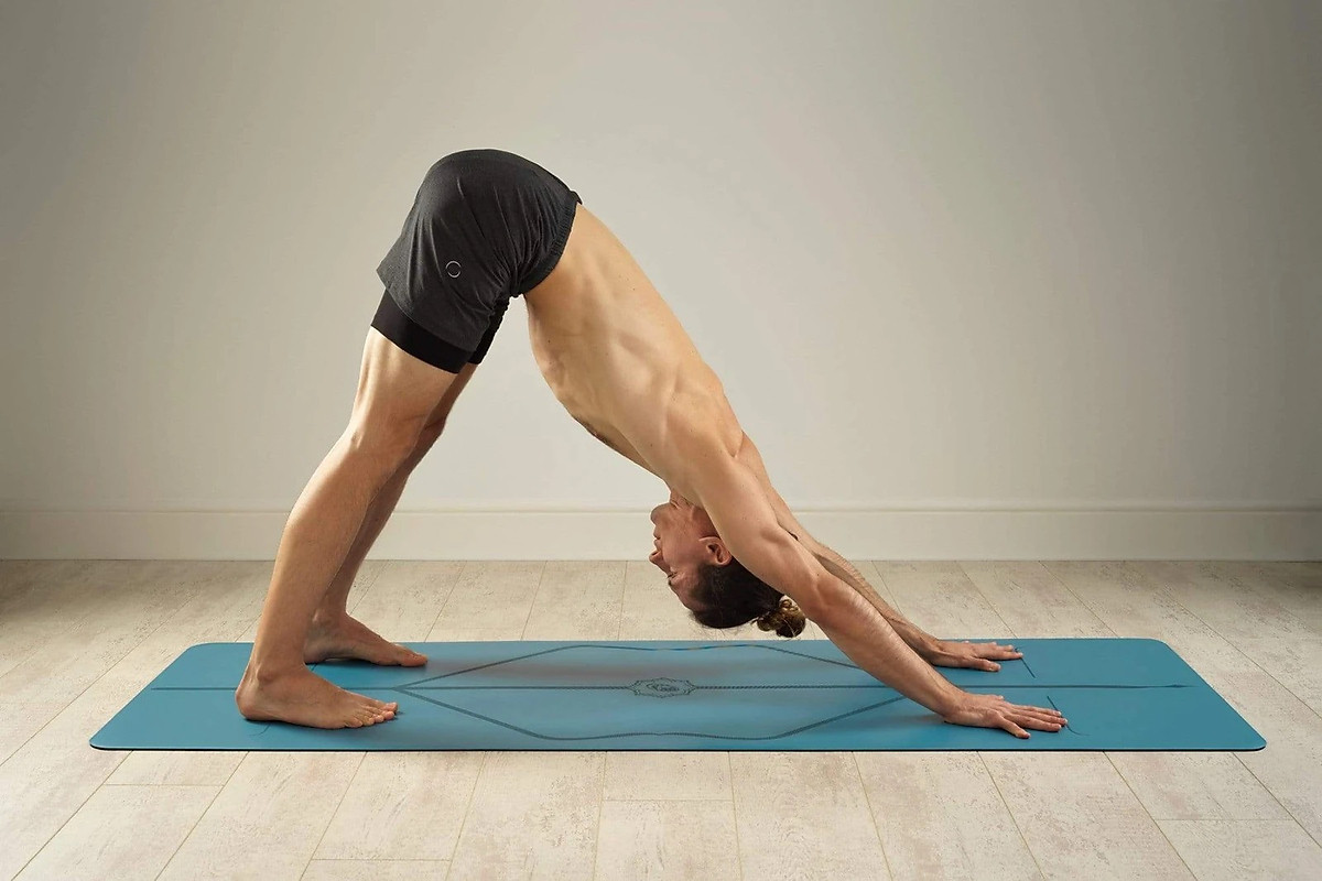 Thảm Tập Yoga Định Tuyến Da PU Cao Cấp Chính Hãng dododios + Túi Đựng Thảm Tập Yoga + Dây Buộc Thảm Yoga Định Tuyến