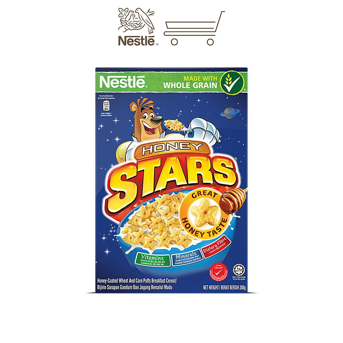 Ngũ cốc ăn sáng HONEY STARS (Hộp 300g)